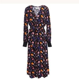 BA&SH Malny Floral Print Dress